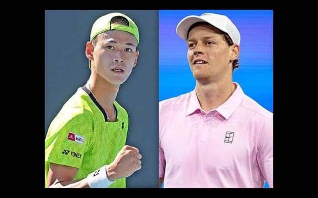  坂本怜 練習試合でシナーに勝利 