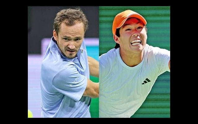  天敵とペア、ややチグハグな試合に 