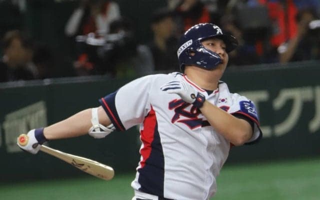 韓国が4点先制！チェコ戦で満塁本塁打を放ったスラッガーが今大会2本目の本塁打＆適時二塁打の大活躍【WBC】