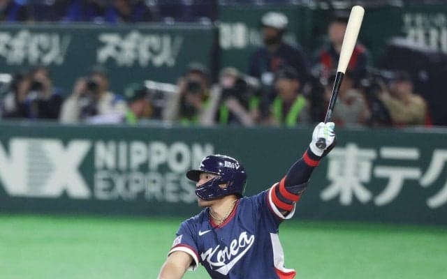 【ＷＢＣ】Ｃ組2位争いの行方は…韓国4点リード！あと1点＆0封なら逆転で準々決勝進出