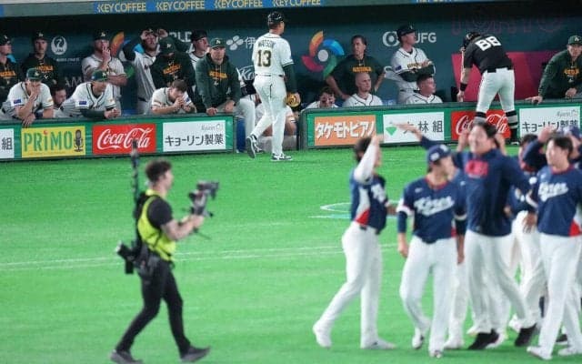 【WBC】オーストラリア１次ラウンド敗退　残り２死から、２大会連続の準々決勝がこぼれ落ちた