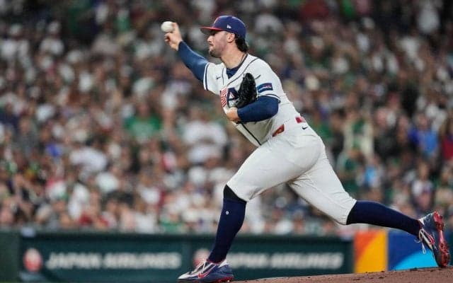 【WBC】米国スキーンズ、空軍学校“後輩”の前で４回無失点の快投　決勝で侍ジャパンと激突も