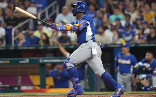 【WBC】ベネズエラ３連勝　アクーニャ３安打２打点の大暴れ「僕は全てをこなすことができる」