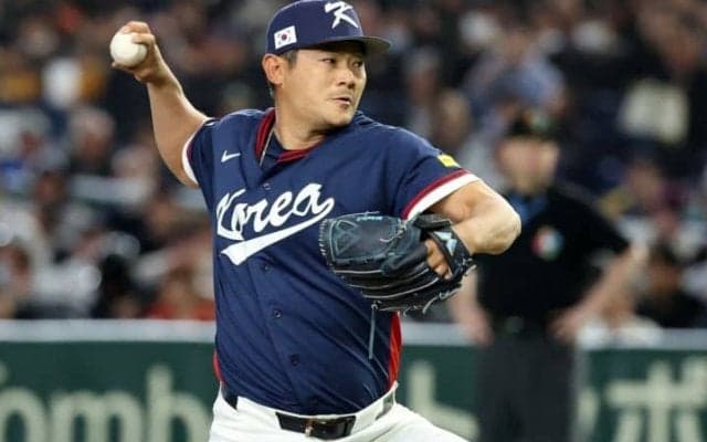 韓国奇跡の8強の裏に「私が行く」ー緊急降板の後を志願したチーム最年長、41歳ベテラン右腕の奮闘劇「すぐにブルペンで体を温めた」【WBC】