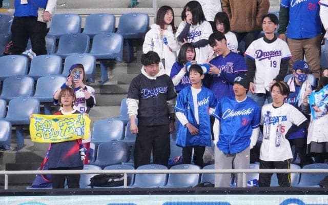 【中日】応援団が粋なサプライズ！侍ジャパンの高橋宏斗＆金丸夢斗へ「がんばれがんばれ」コール
