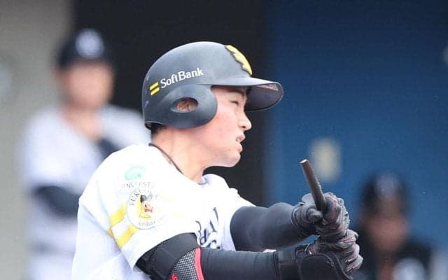 【ソフトバンク】庄子雄大がマルチ安打で開幕１軍アピール　小久保監督「光っていた」高い評価