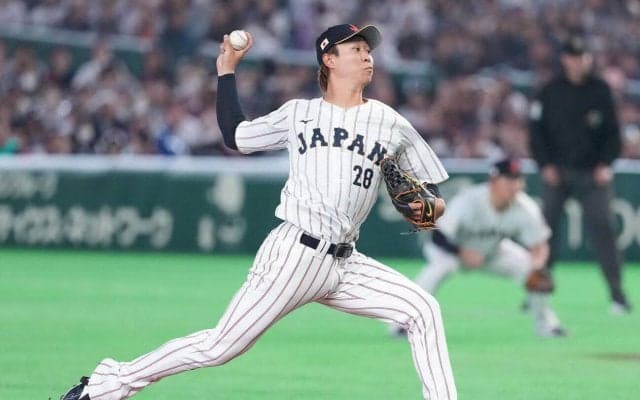 【WBC】前大会世界一メンバーの高橋宏斗が先発初登板　初回は１安打許すも２三振奪い無失点