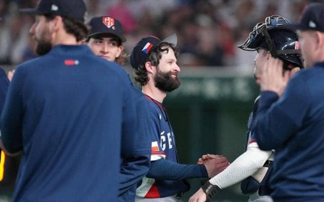 【WBC】チェコ代表から引退見込みのサトリアに両国ファン温かい拍手　５回途中無失点力投