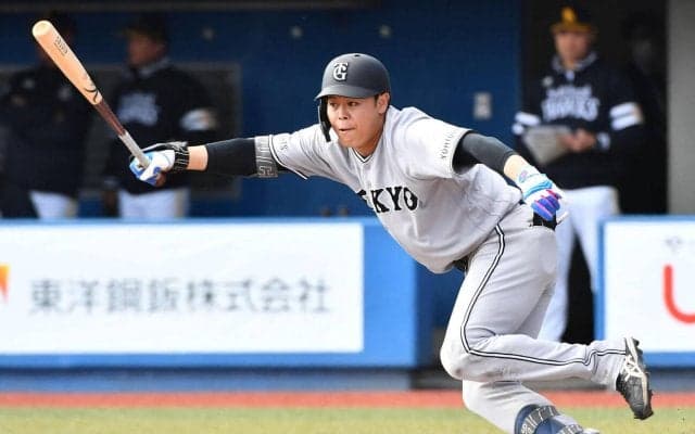 【巨人】中山礼都、気迫のヘッドスライディング　侍サポート選手から復帰初戦「気持ちが入った」