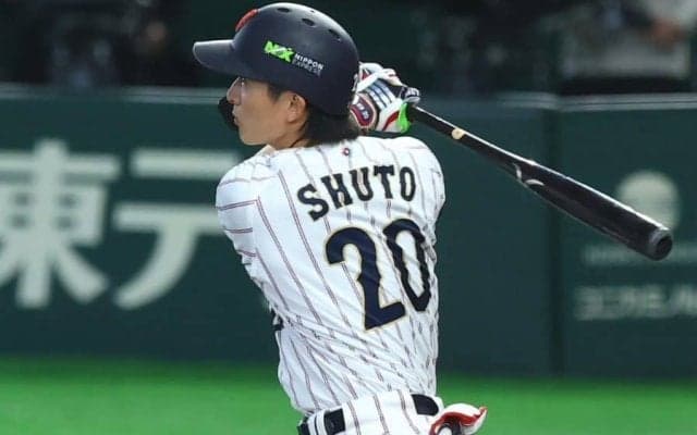 侍J・周東佑京が衝撃3ラン　東京ドーム騒然…先制点直後にダメ押し、チェコ戦