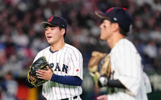 【WBC】5者連続Ｋの金丸夢斗「ストライクゾーンで勝負できた」２回無失点「次につながる」