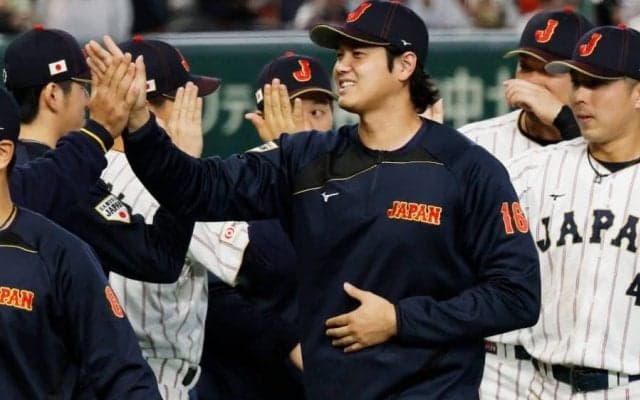 大谷翔平、1次R全勝突破で称えた侍J同僚　ようやく見せた“笑み”…試合後に勝利の投稿