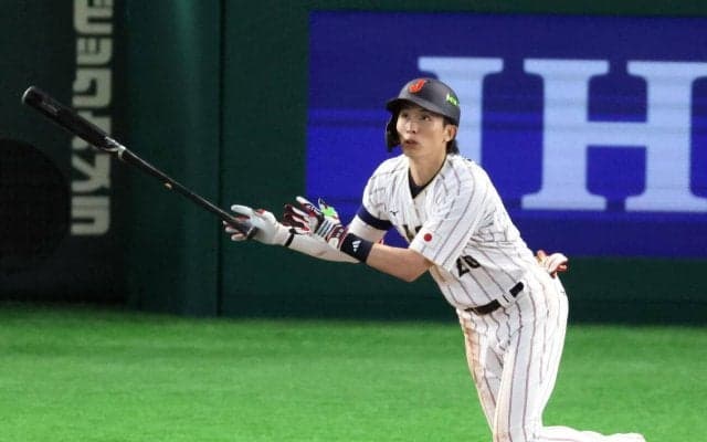 【WBC】周東佑京、完璧弾も確信歩きせず走り出す「やったことがないので、どうしたらいいか」