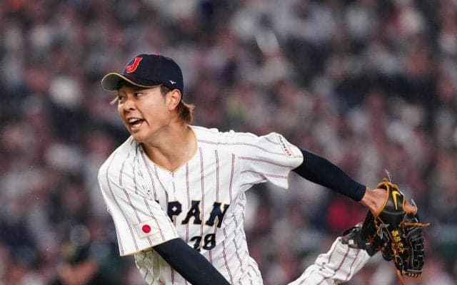 【WBC】高橋宏斗「Let’s go Miami」山本由伸のメガネ姿公開　搭乗直前オフショ