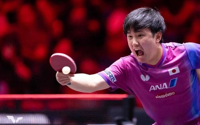 張本智和が5位、松島輝空は8位でトップ10維持　1位王楚欽、2位モーレゴード、3位林詩棟で上位陣も変動なし｜卓球男子世界ランキング（2026年第11週）