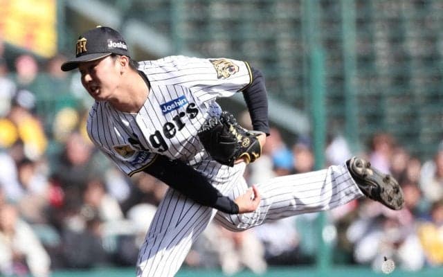 【阪神】３年目の津田淳哉が２年ぶりにオープン戦登板　７球斬り　１回無安打無失点