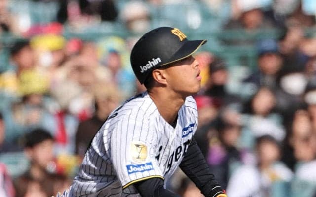 【阪神】ドラ３岡城快生が猛アピール「今の自分だと守備走塁から出て打撃も」開幕１軍生き残りへ