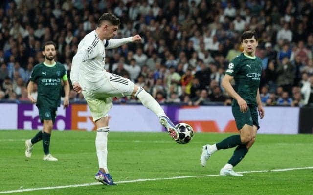 【欧州CL】バルベルデ、前半だけでハットトリック達成！Rマドリード、宿敵マンCに3－0快勝