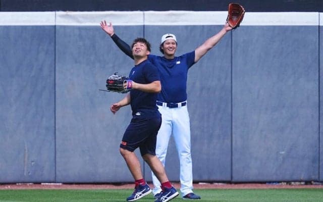 侍Jが渡米後初練習　大谷＆誠也ら10選手が参加…マイアミ到着11時間後に始動