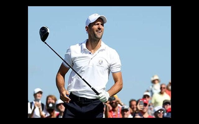  ジョコら大会中にゴルフ「熱い試合」 