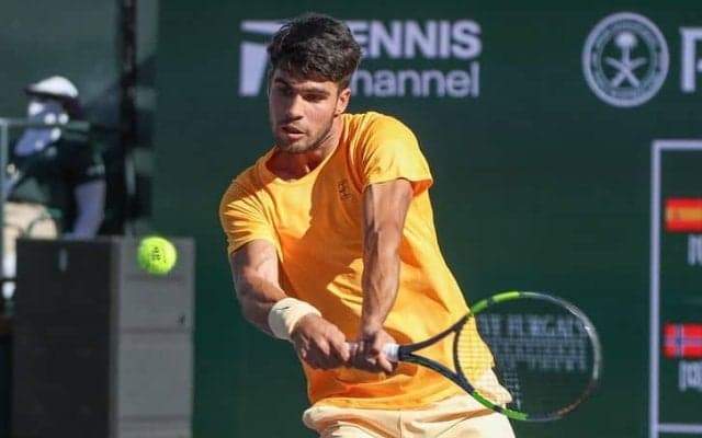 アルカラスがルードを圧倒し5年連続の8強入り。次戦のノリー戦へ「前回負けた借りを返したい」[BNPパリバ・オープン]