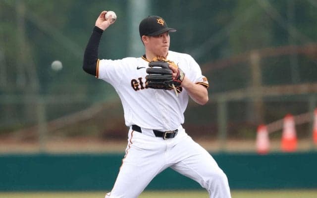 【巨人】増田陸１軍合流「少ないチャンス、気持ちでいけたら」リチャード骨折離脱で急きょ福岡へ