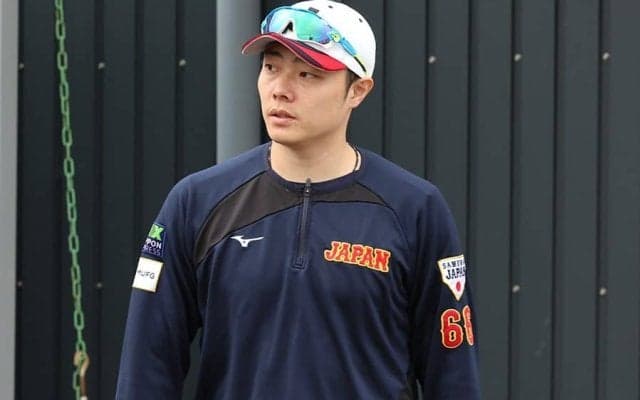 チャーター機に姿無しも…松本裕樹がマイアミで練習参加　大谷ライブBP見守る