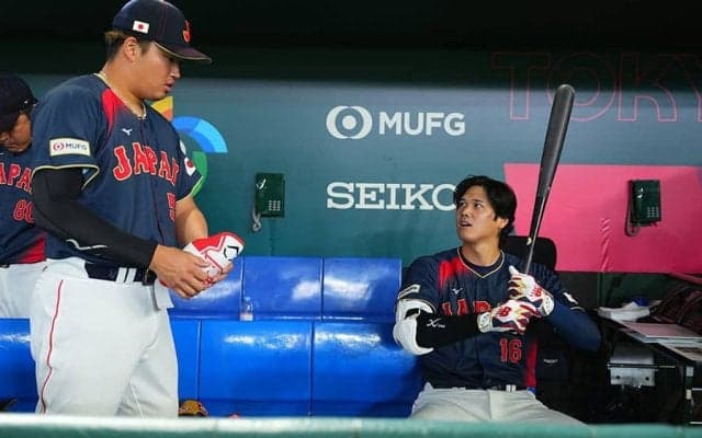 大谷翔平が思わず“頭ポン”「最高のシナリオ」　忘れなかった気遣いにSNS感激「尊すぎる絆」