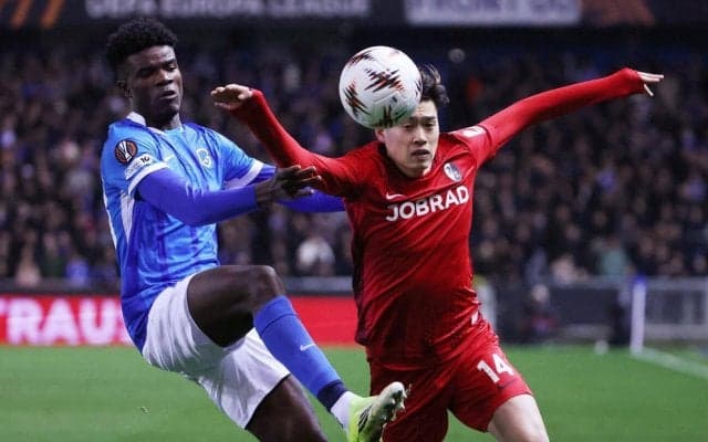 【欧州L】フライブルクＭＦ鈴木唯人先発も０-１で敗戦…ゲンク先勝　伊東純也は出番なし