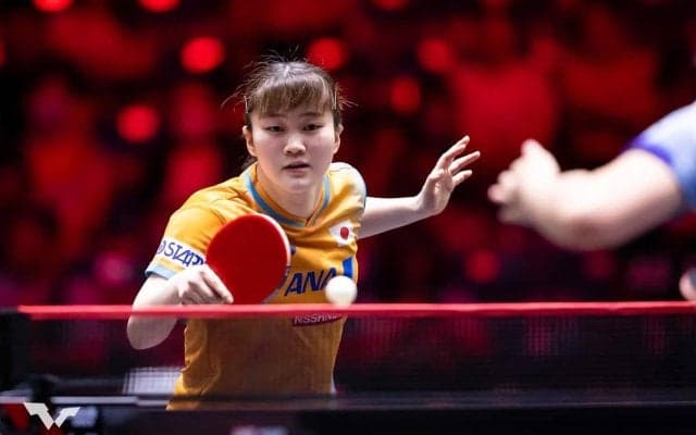 大藤沙月、世界2位に続き台湾のエース・鄭怡静を撃破　打ち合いを制した21歳が日本勢8強一番乗りで上位争いへ【WTTチャンピオンズ重慶】