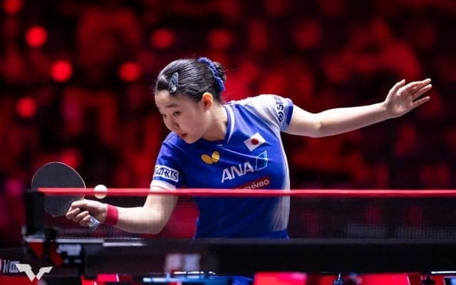 張本美和、WC出場の世界35位と接戦もストレート勝ち　大藤沙月に続く8強入りで次戦は中国勢との大一番へ【WTTチャンピオンズ重慶】