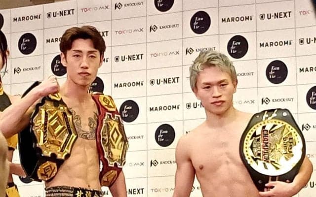 【KNOCK OUT】団体の威信かけ王者対決、森岡悠樹「KOで締めたい」晃貴「レベル違う」