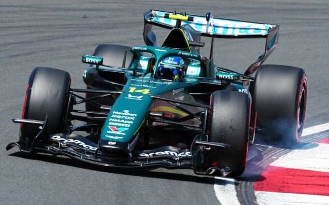 【F1】アストンマーティン・ホンダはまだポイントを争う状況にあらず「高速コーナーは上位より10kmほど遅い」