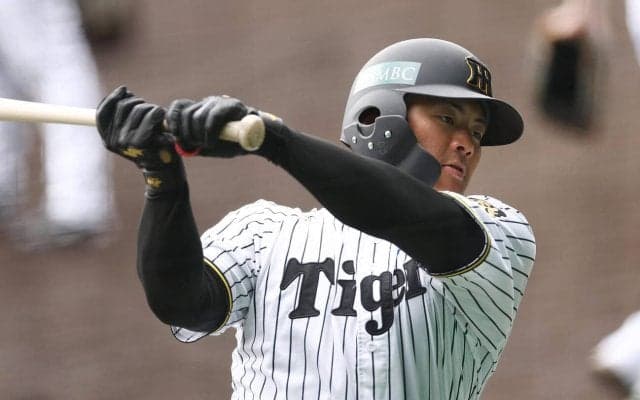 【阪神】前川右京、開幕スタメンへ14日広島戦で巻き返す「毎日必死にやりたい」