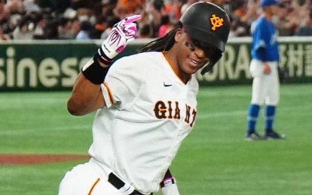 元巨人助っ人が豪快弾「とんでもない打球」　古巣相手に“確信”…1軍ゼロHRで「呼び戻して」