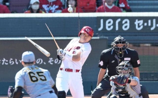 広島　阪神に完敗もドラフト１位・平川がマルチ！オープン戦打率・３４９へ上昇　島内が１回３失点と不安残す内容