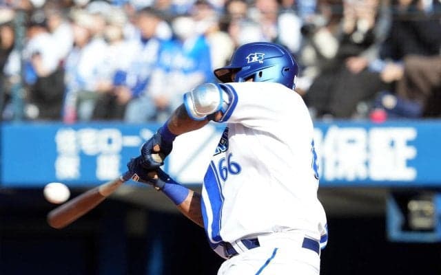 【DeNA】ビシエド、代打でOP戦２号「うまくタイミングが取れて強いスイングができました」