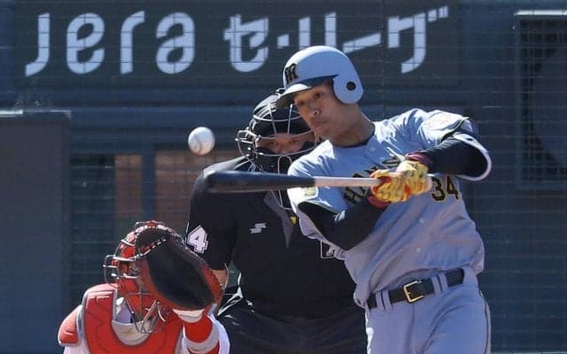 【阪神】ドラ３岡城快生が初スタメンで結果　島内の速球はじき返す「積極的な気持ちを忘れずに」