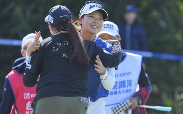 三度目の正直で逃げ切り優勝を 「7時間弱ラウンド」の長丁場から解放された菅楓華