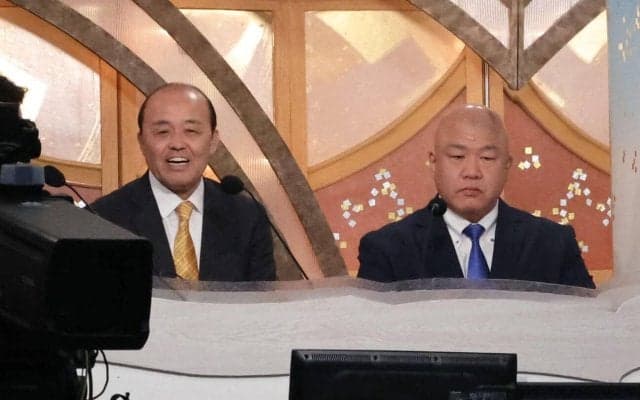 阪神岡田顧問、場所前の会食で熱海冨士に強烈ツッコミ「首どこにあんねん」