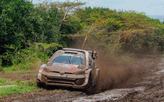 WRCサファリ：SS13後に首位ソルベルグと2番手オジエが相次いでリタイア、勝田貴元が総合首位に