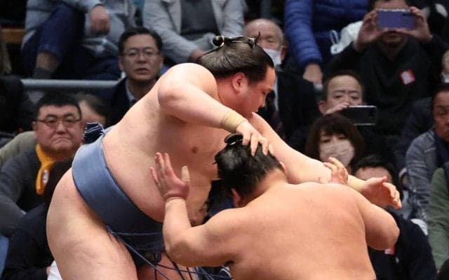 痛み止め服用して復帰の伯乃富士「自分のやれることを」患部の状態変わらずも攻め続けて初白星