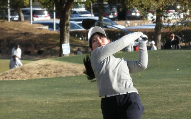 【ゴルフ】龍本奈月が１位通過「バーディー先行で行けるように」世界ジュニア中国・四国予選