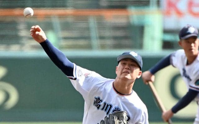 【センバツ】高川学園エースの木下瑛二「香川の方にも自分の存在を」初戦は故郷香川代表の英明戦