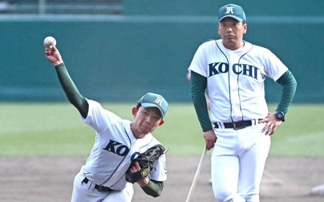 【センバツ】高知農エース山下蒼生、親子２代で聖地へ　父真二さんはKK擁するPL学園に惜敗