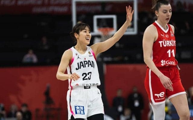 W杯予選初勝利を目指す女子日本代表…地元・トルコ代表相手に6点リードでハーフタイムへ