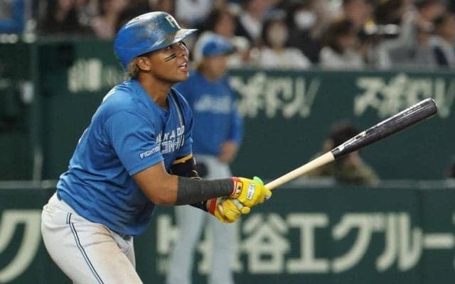 日本ハム・水谷“有言実行”満弾　規格外のパワーで逆方向へ一撃　新庄監督「１番（打者）も面白いですね」