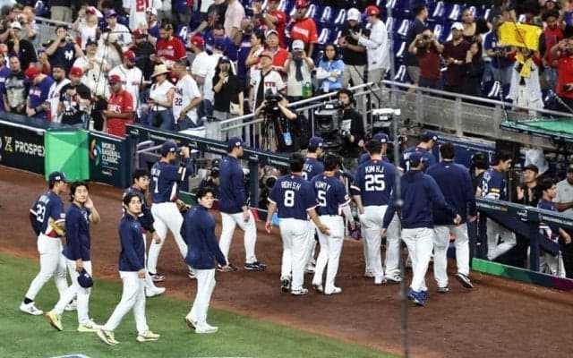 韓国代表、WBCで直面した“現実”　監督「劣っている」　奇跡の8強入りも…復権への課題