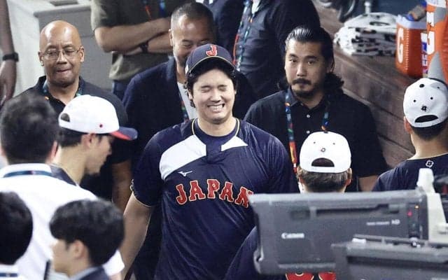 【WBC】大谷翔平、フリー打撃140ｍ弾＆33スイング中13アーチ　4連発締めに場内大熱狂