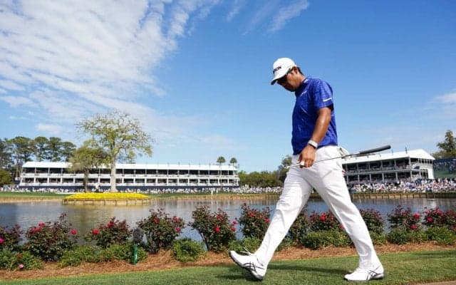 池ポチャダボに4連続ボギー 松山英樹は大荒れの一日「こんなに打つかな…」